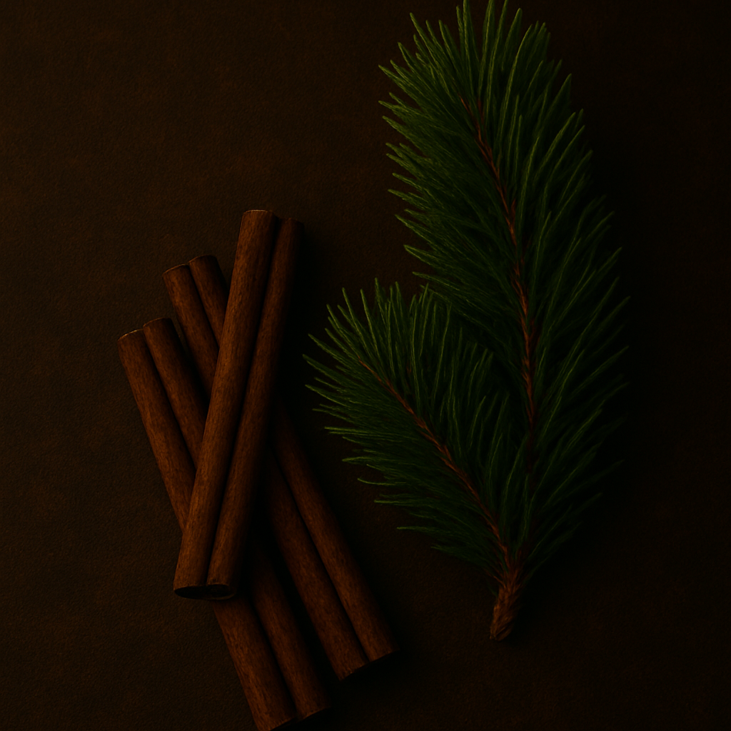 CINNAMON + PINE